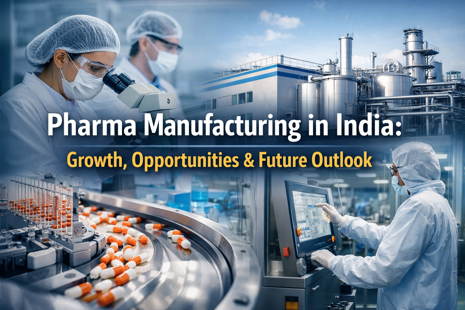 Pharma Manufacturing in India: Growth, Opportunities & Future Outlook