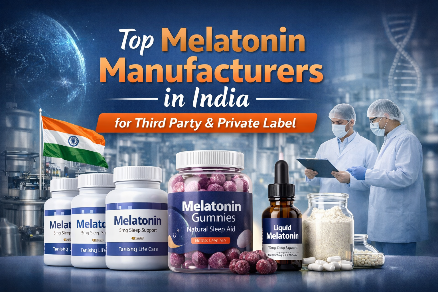 melatonin manufacturers in India