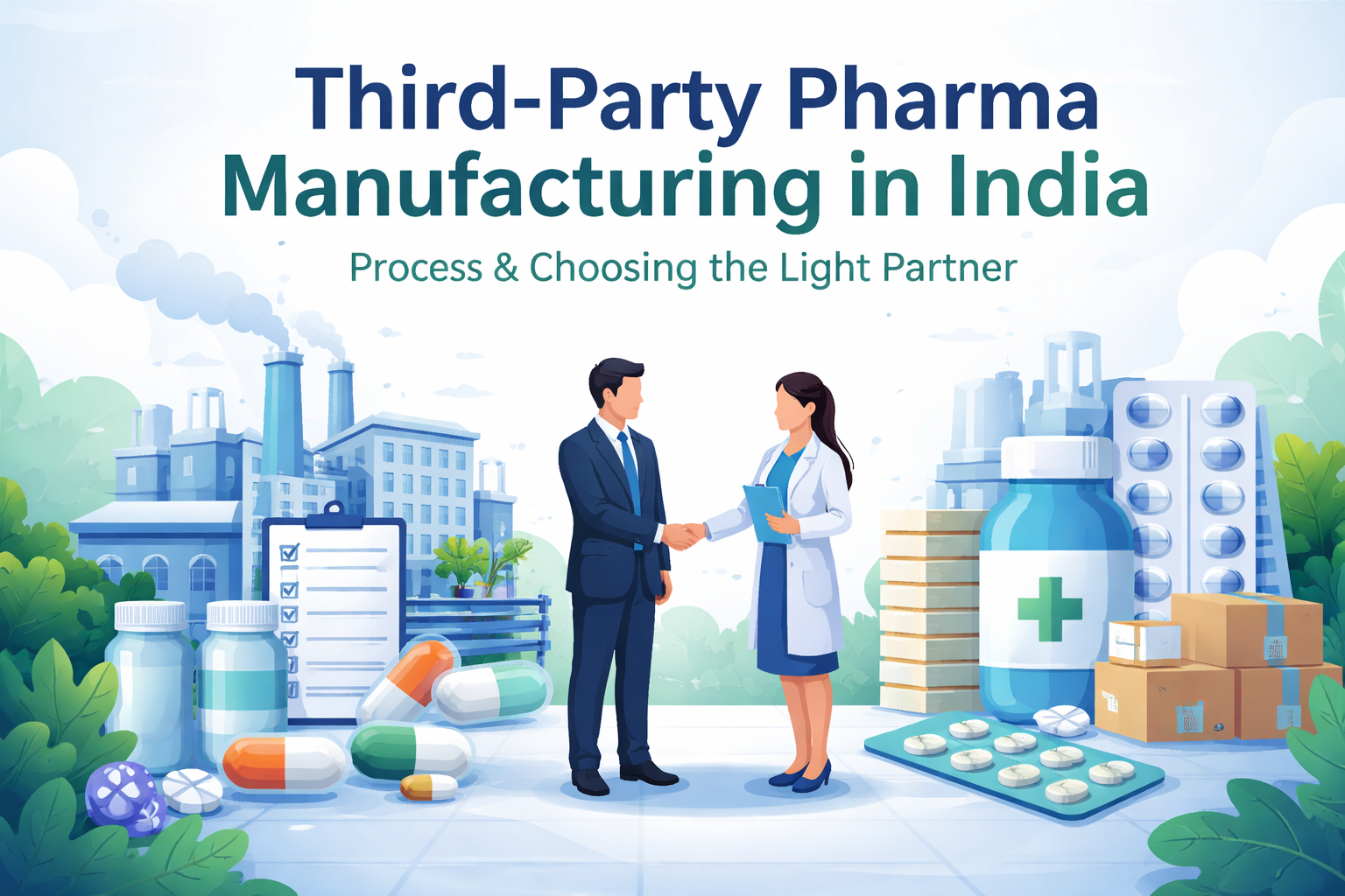 Third-party manufacturing in india