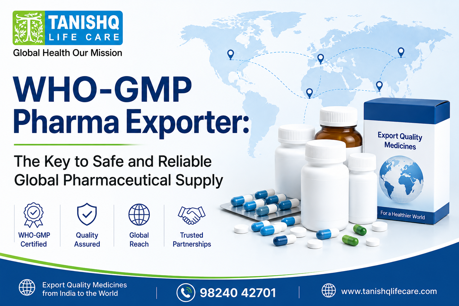 WHO-GMP Pharma Exporter