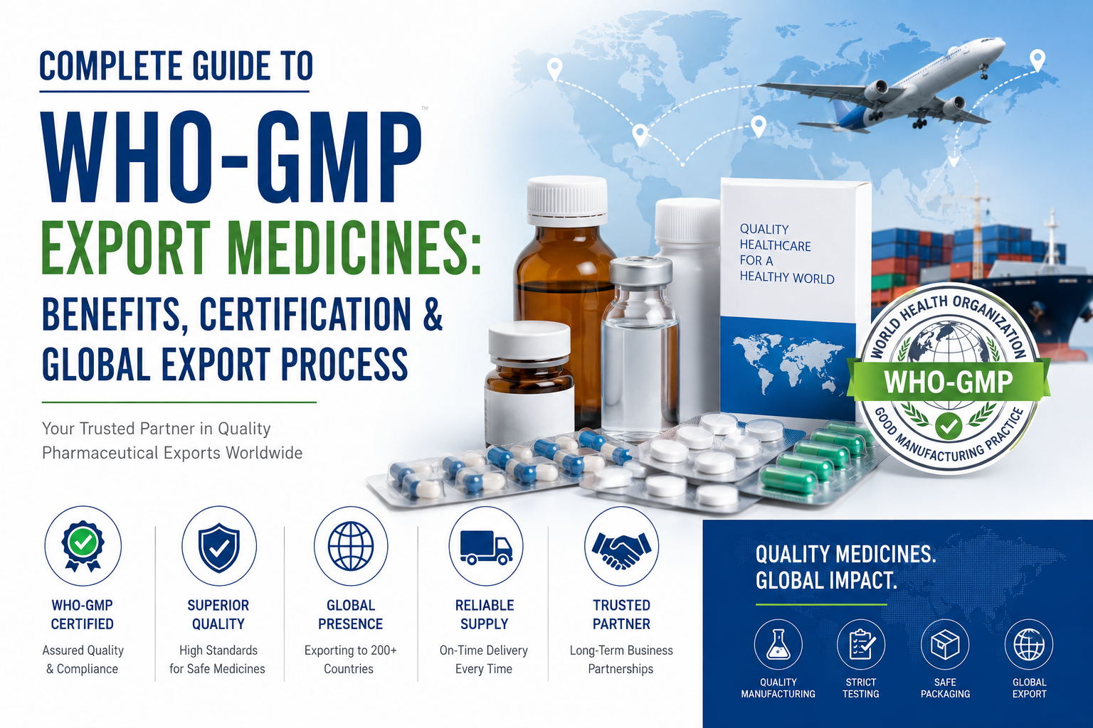 WHO-GMP Certified Export Medicines Tanishq Lifecare