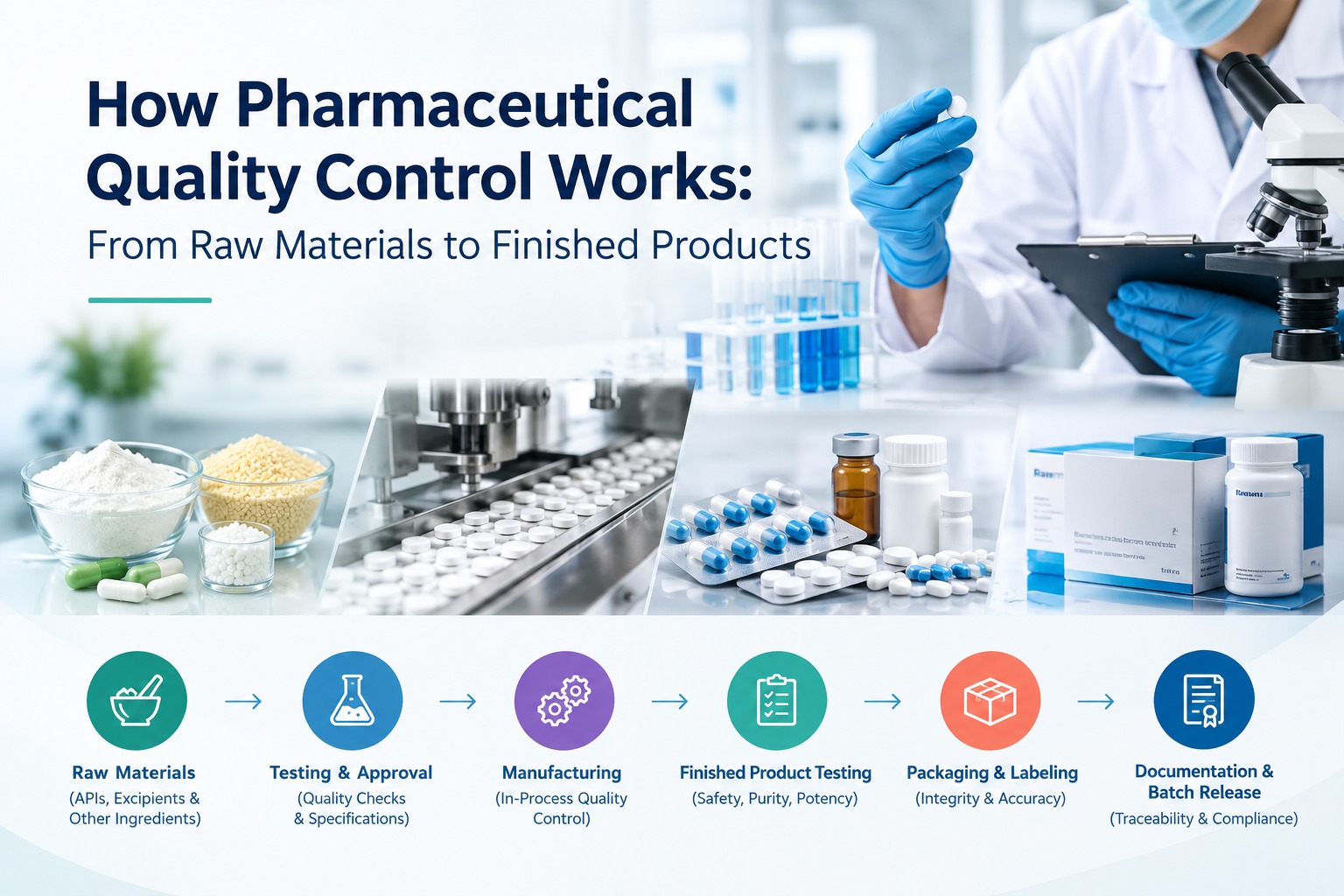 How Pharmaceutical Quality Control Works: From Raw Materials to Finished Products